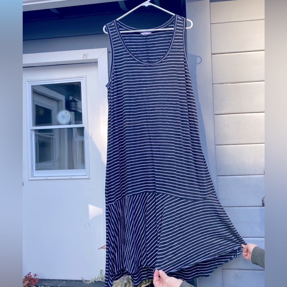 Caslon xl Striped Summer Dress